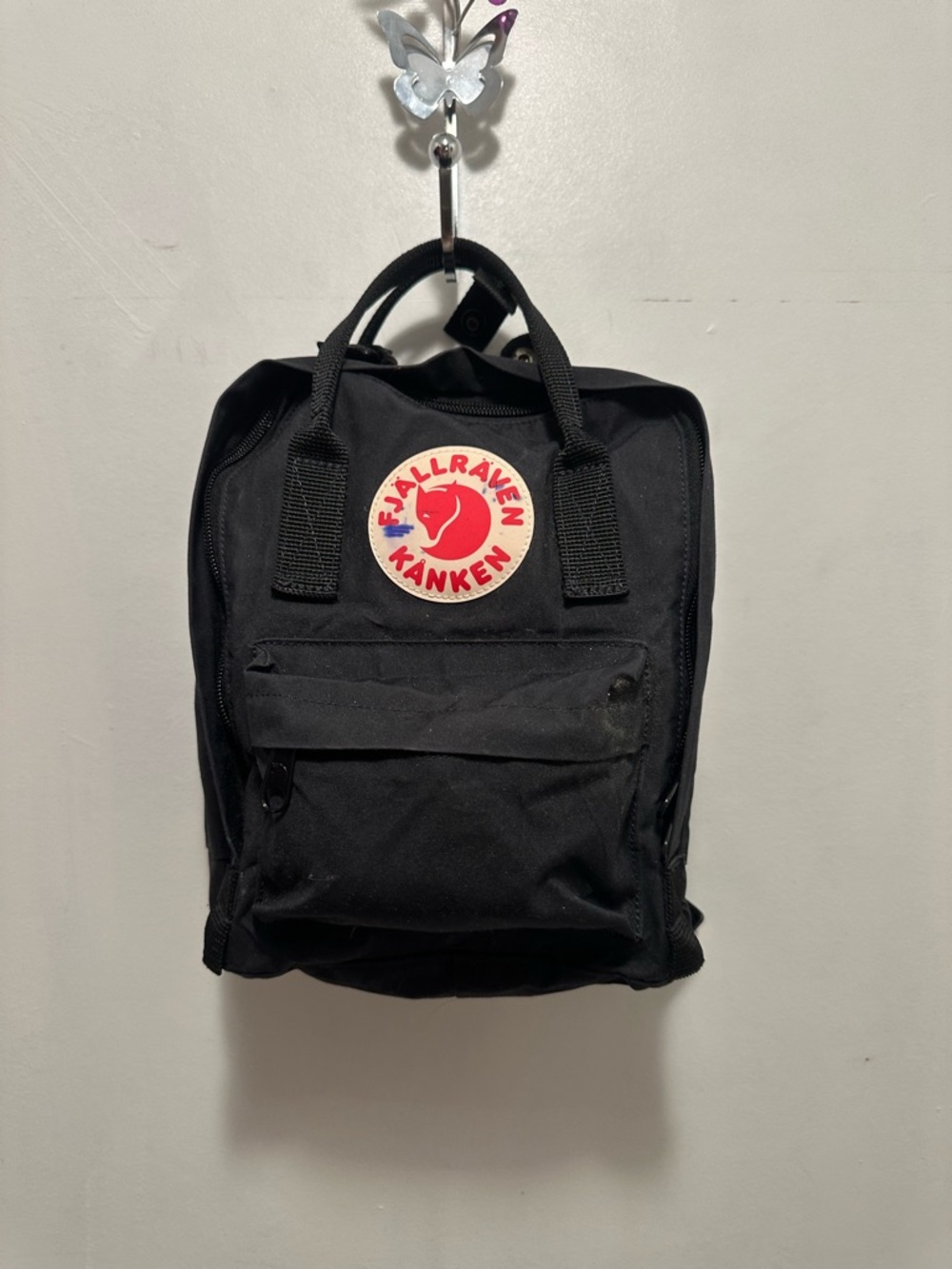 Fjällräven Kånken Mini Backpack Black Classic Bag